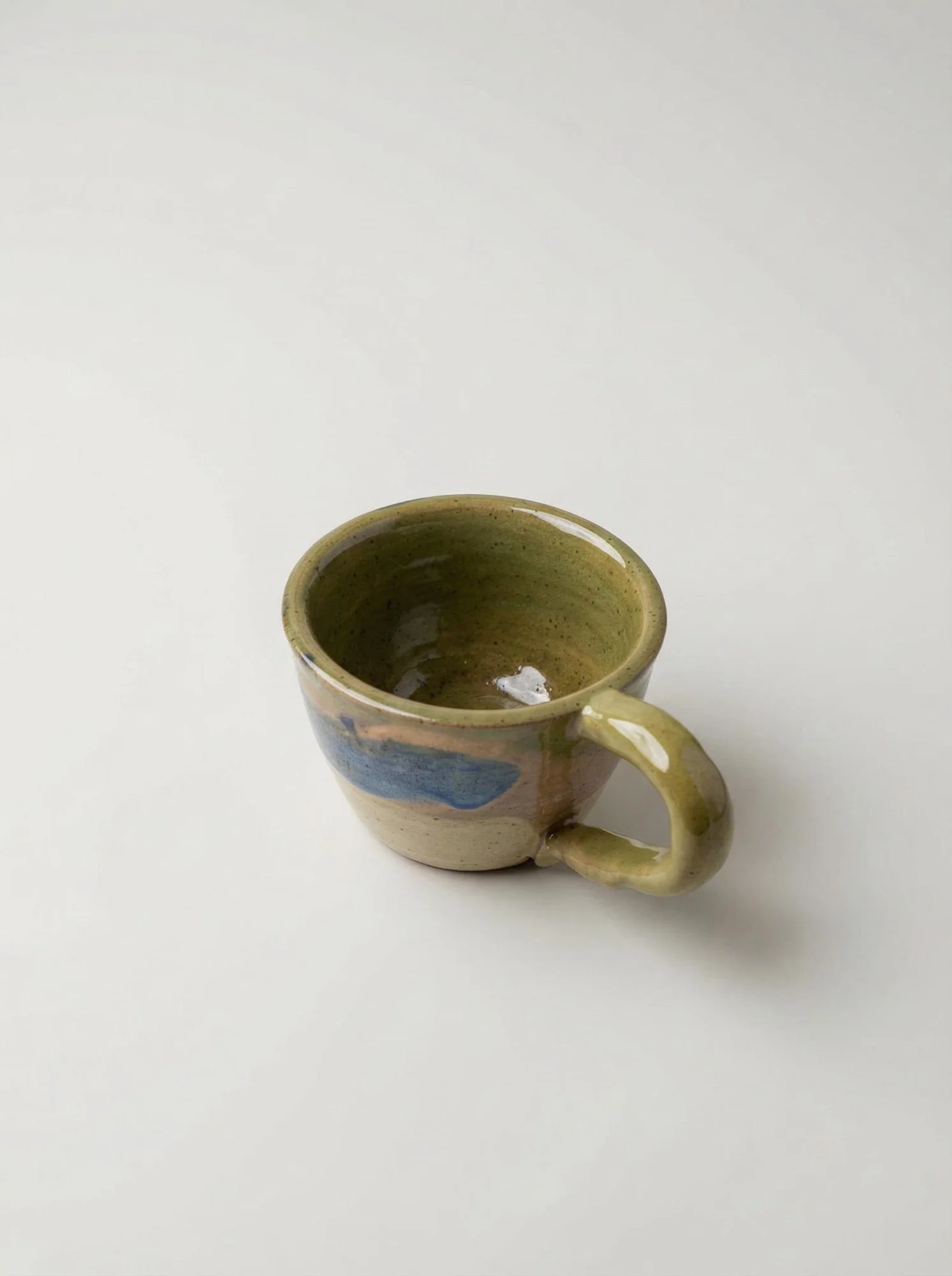 Coastal Sky Espresso Mug - detail view