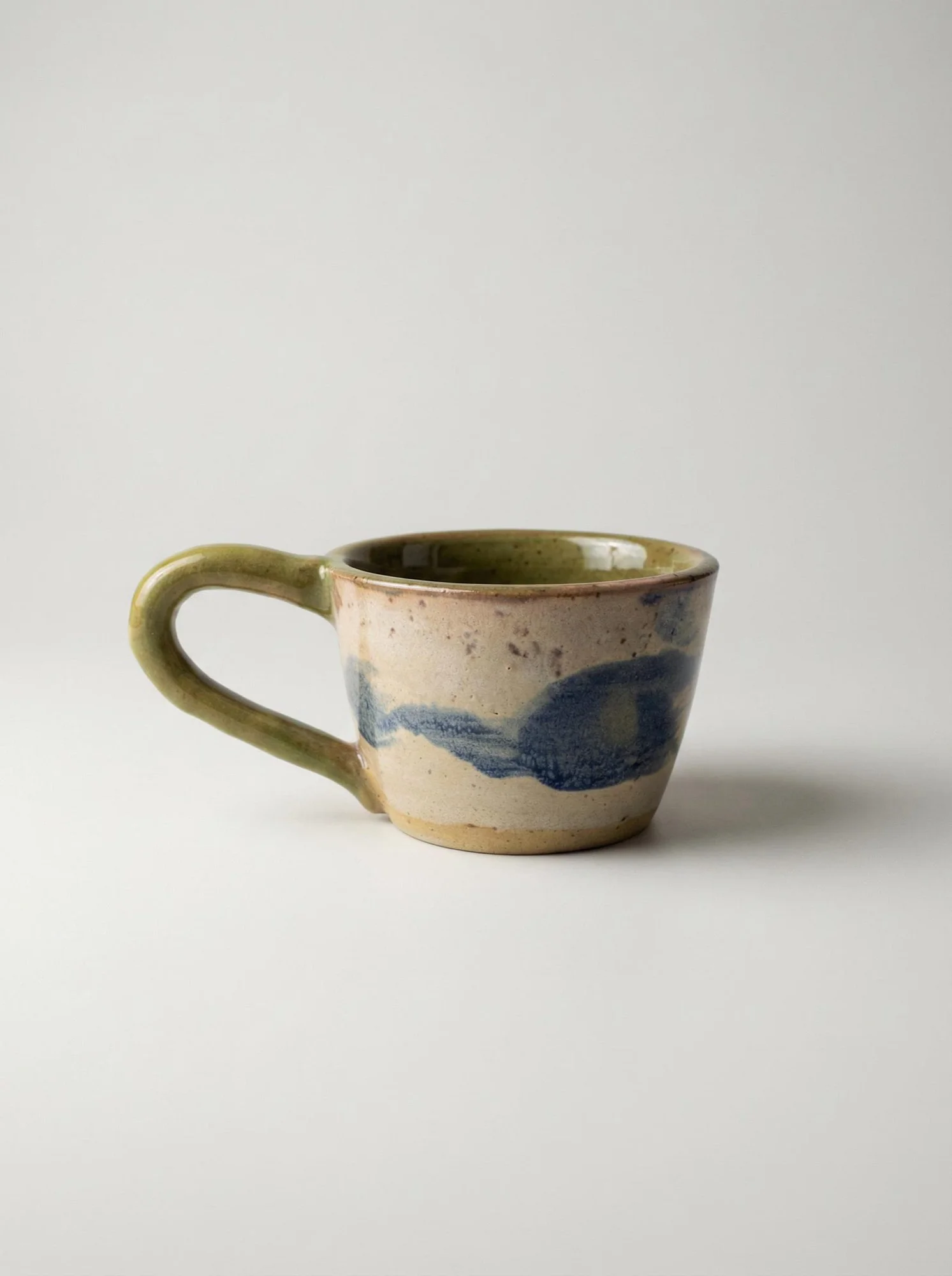 Coastal Sky Espresso Mug - top view