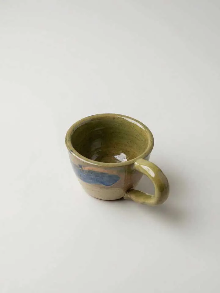 Coastal Sky Espresso Mug - detail view