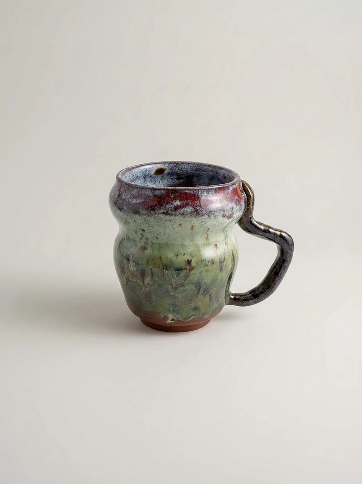 Forest Wine Reactive Mug - front view