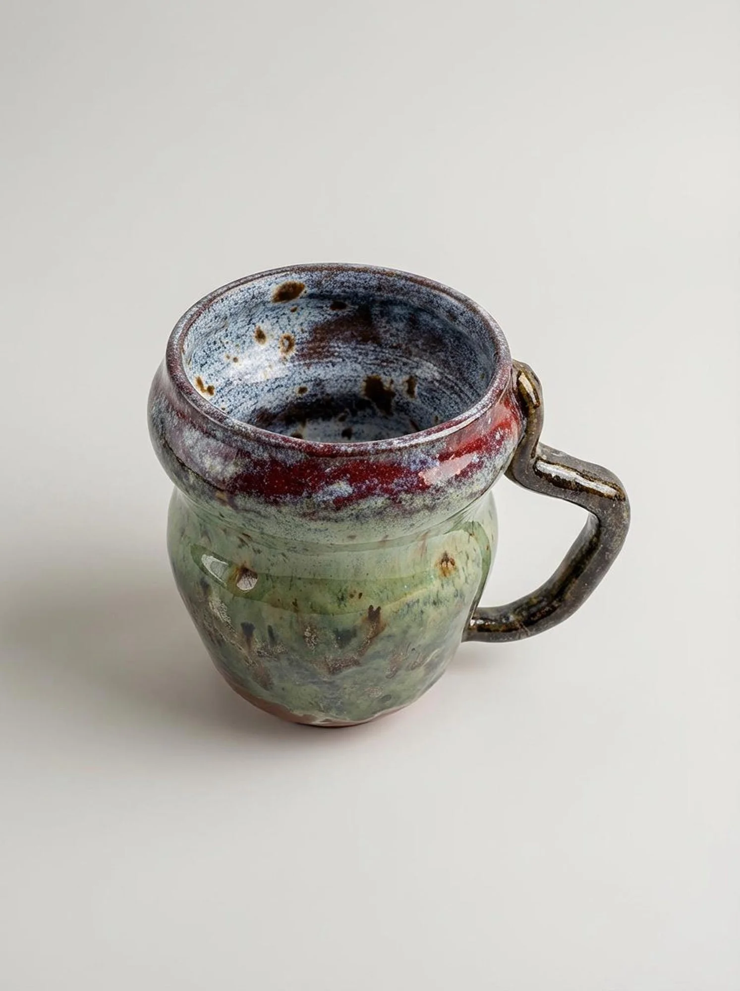 Forest Wine Reactive Mug - side view