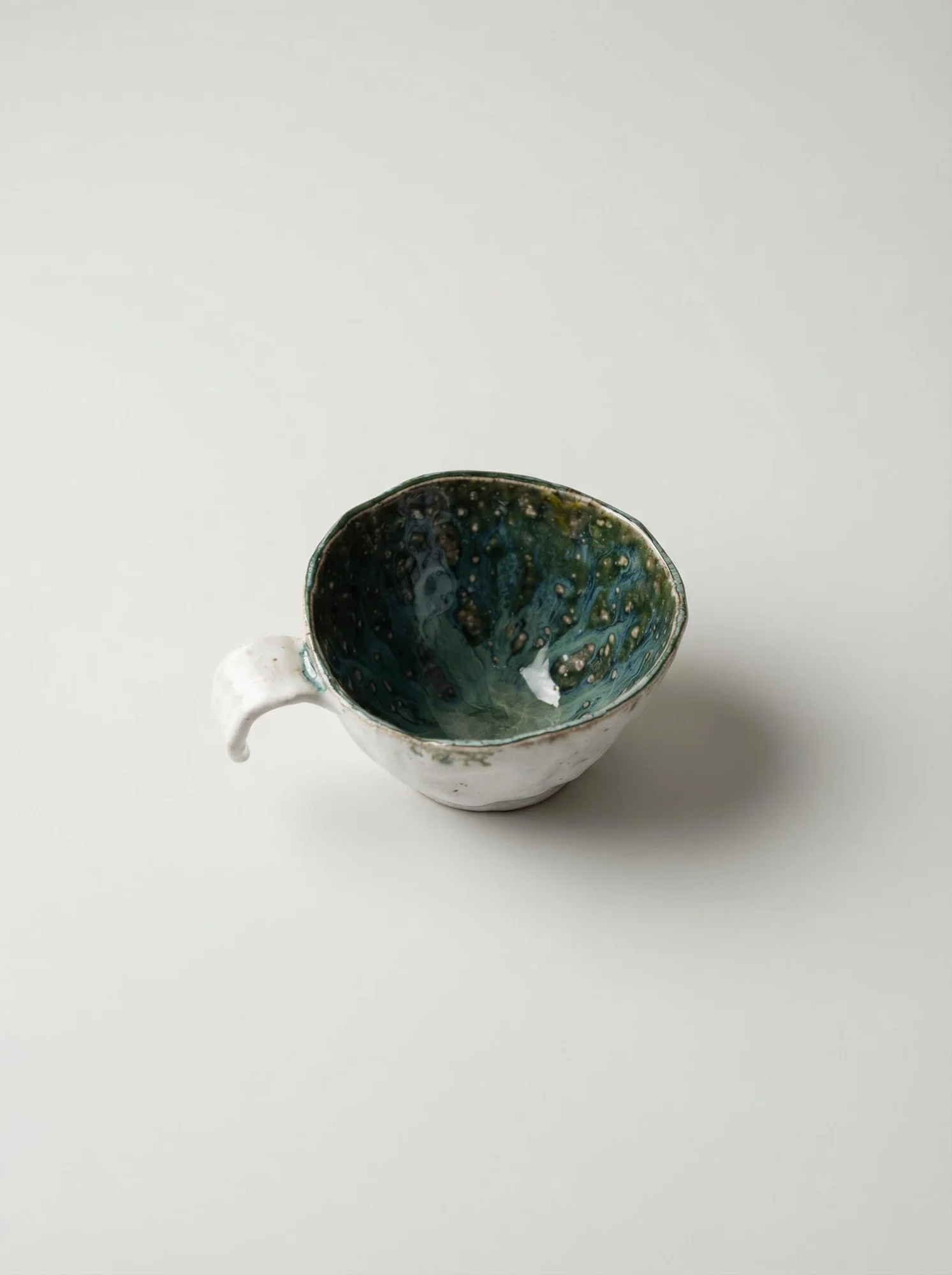 Lotus Pod Tea Cup - side view