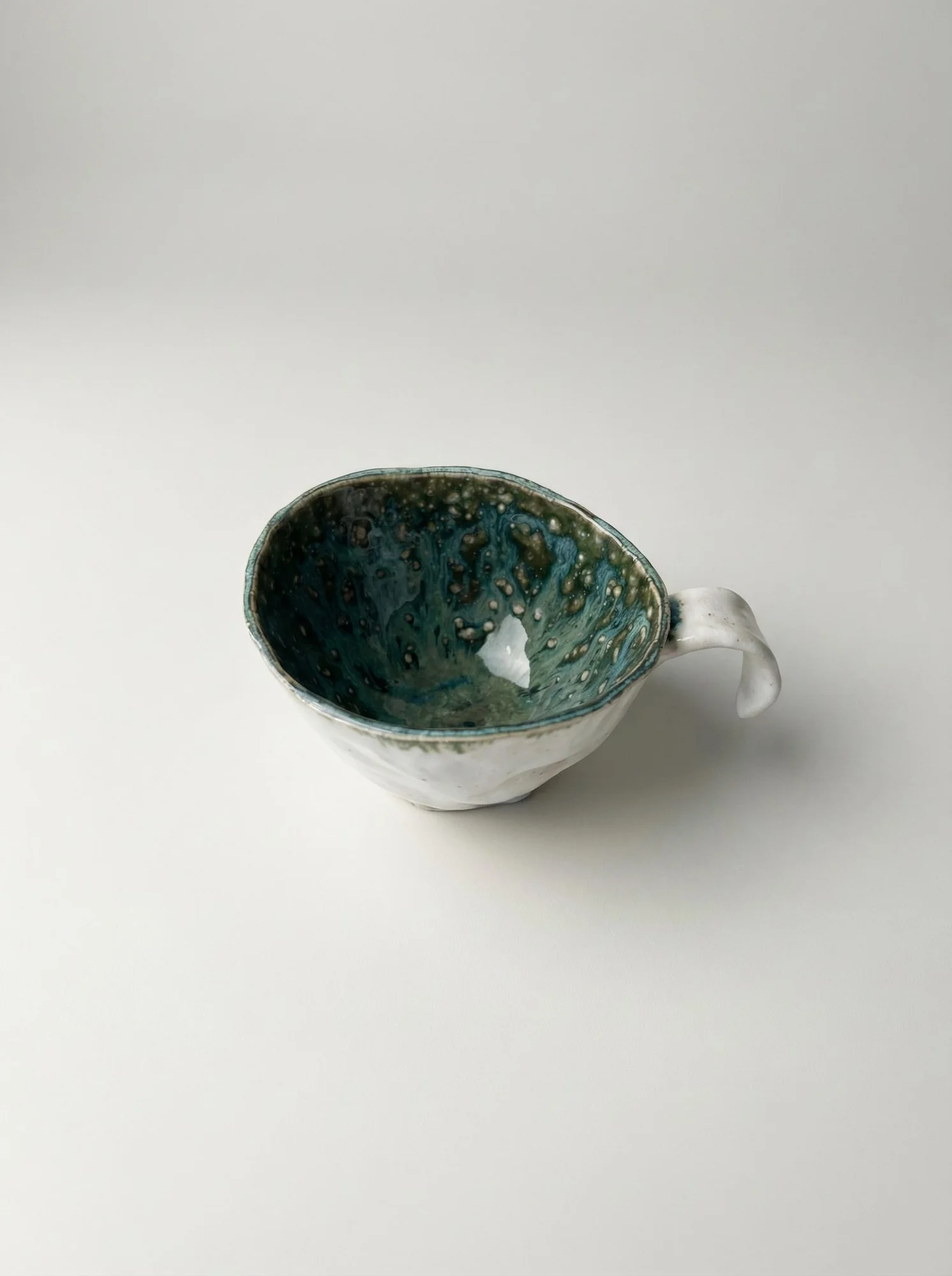 Lotus Pod Tea Cup - top view