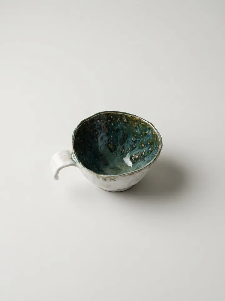 Lotus Pod Tea Cup - side view