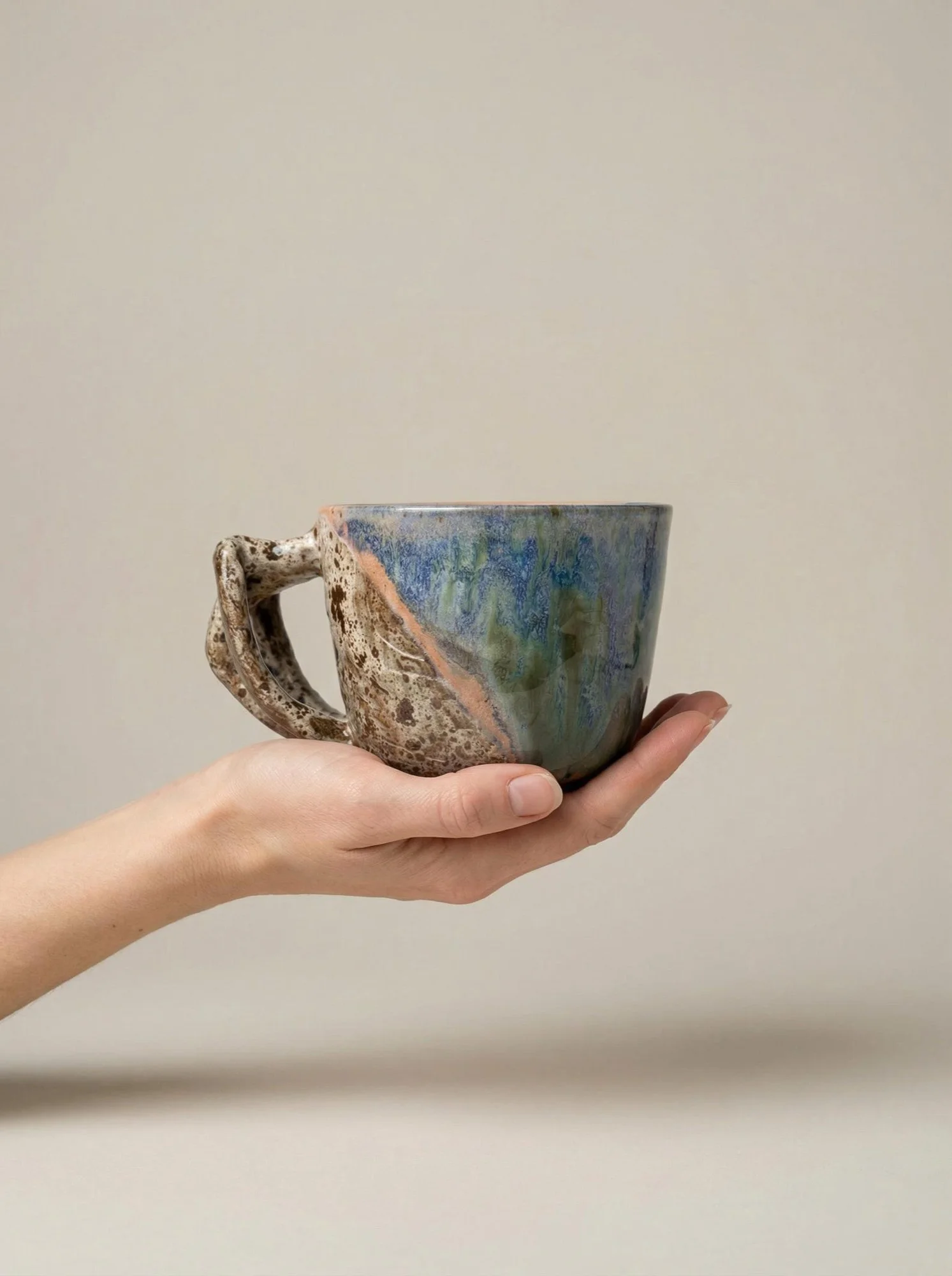 Namib Desert Coastline Mug - top view
