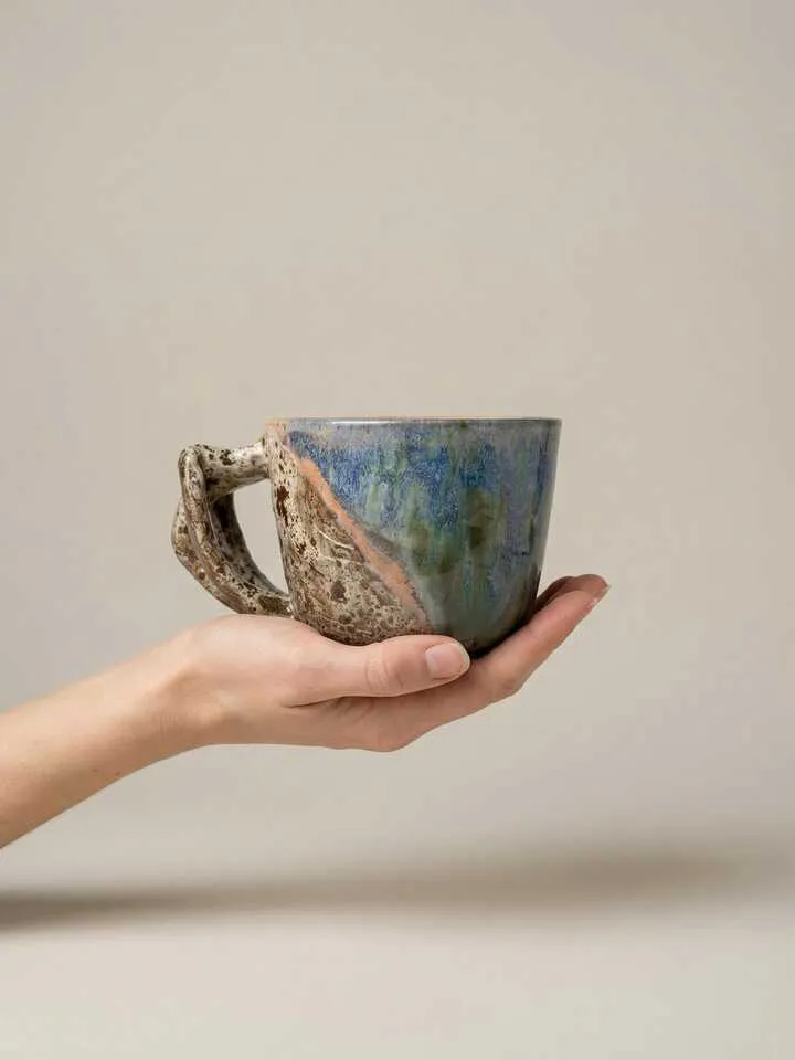 Namib Desert Coastline Mug - top view