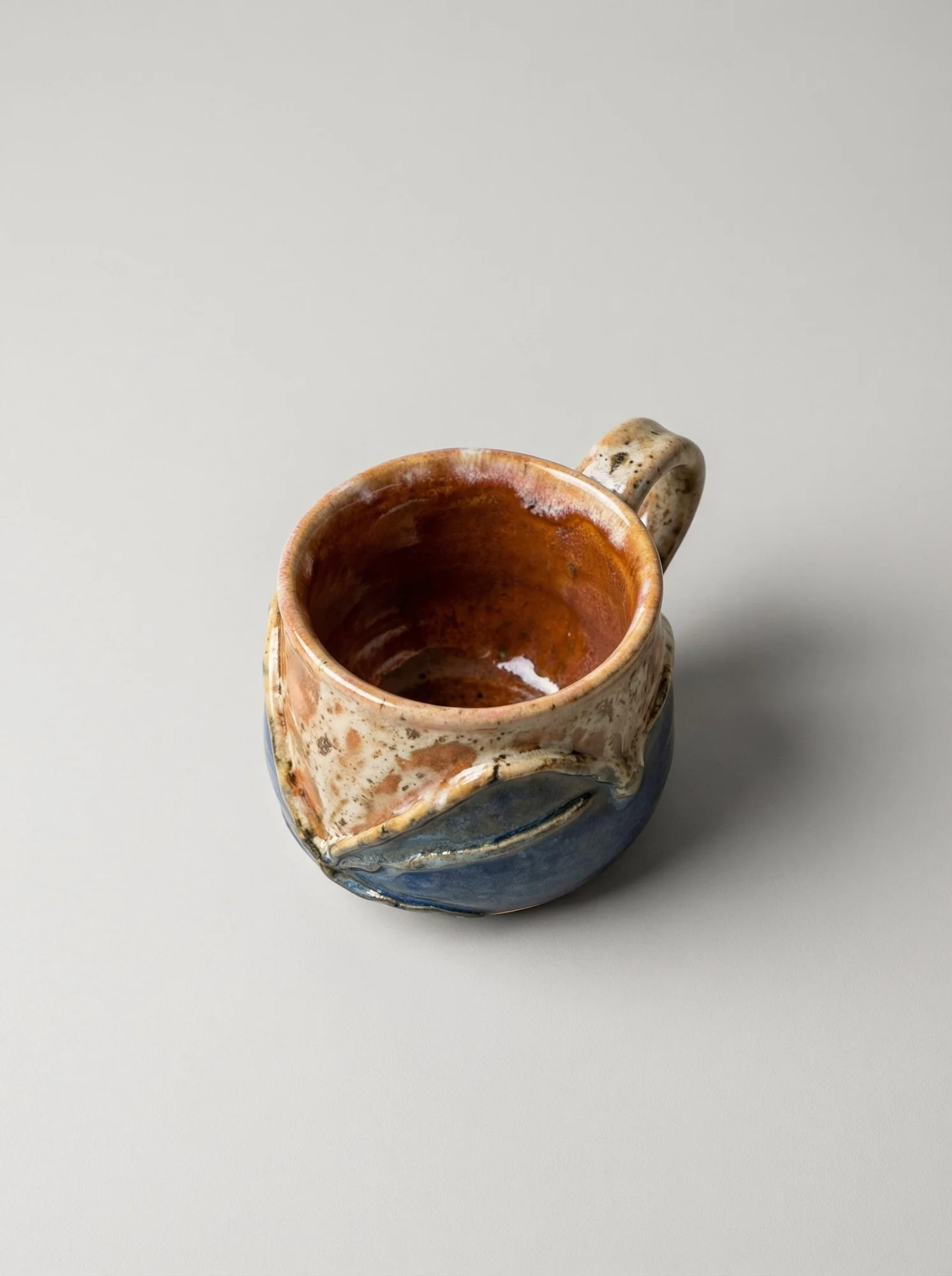 Wave Tropical Glaze Mug - front view