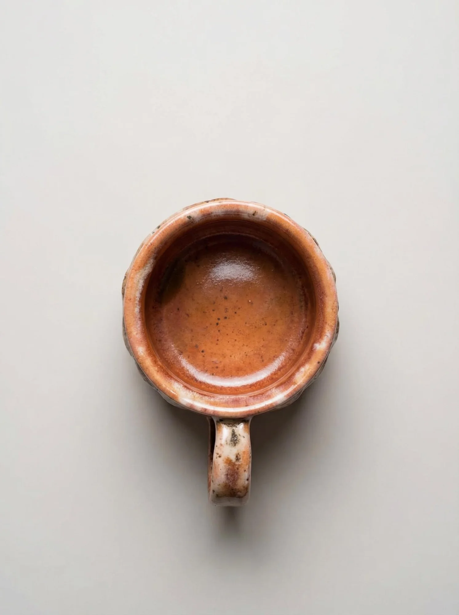 Wave Tropical Glaze Mug - back view