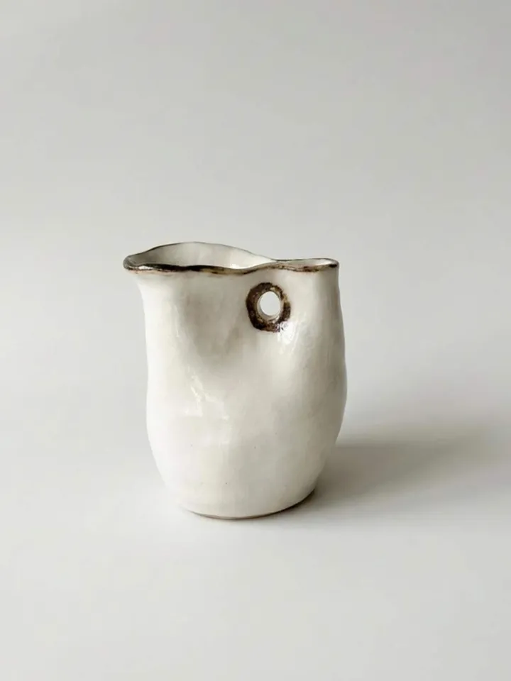 Circle Design Planter - front view