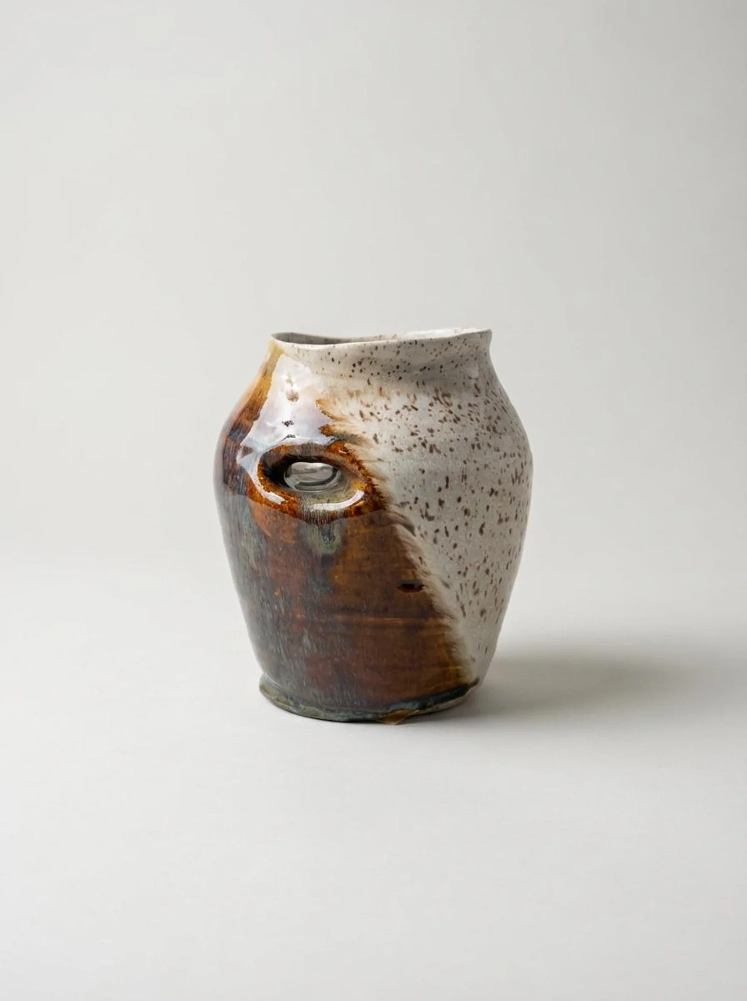 Hollow Design Vase - back view