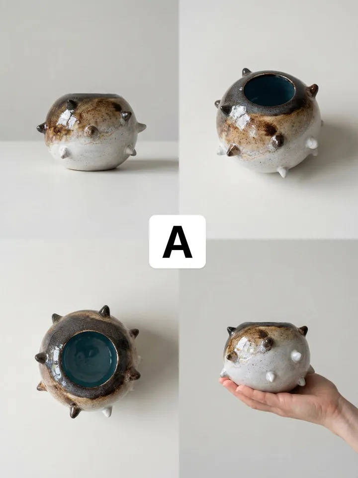 Spiked Vase - detail view