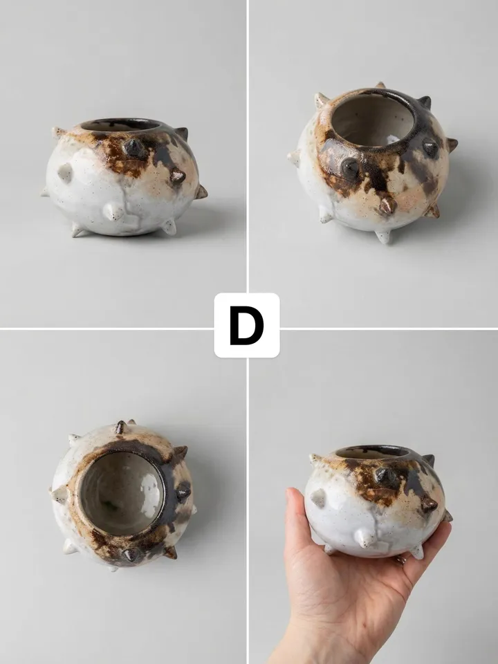 Spiked Vase - alternate view