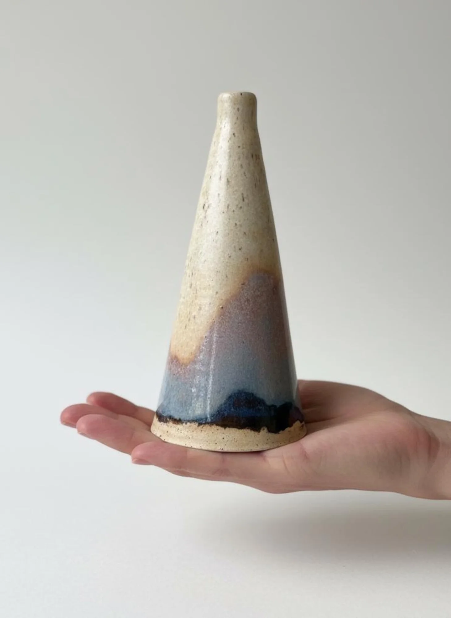 Tall Slim Vase - side view