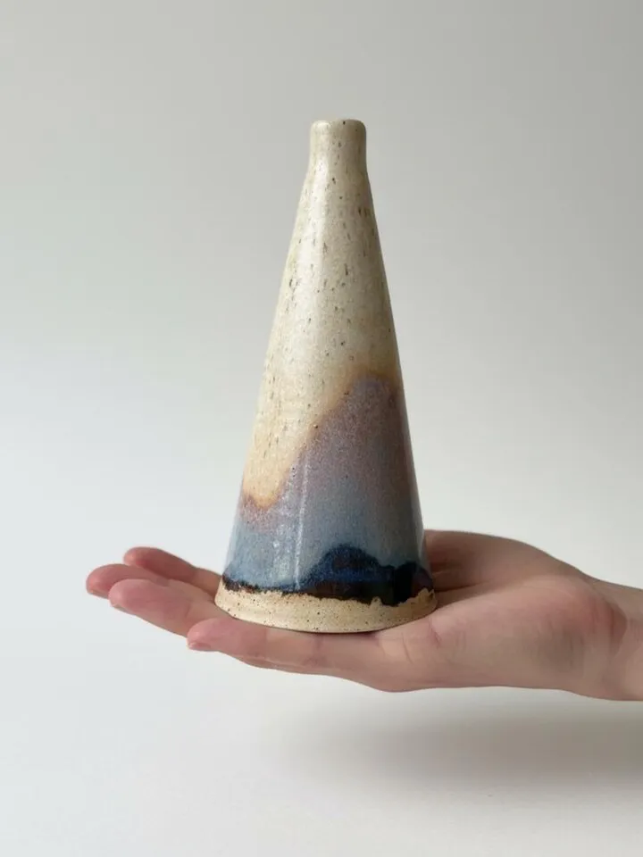 Tall Slim Vase - side view